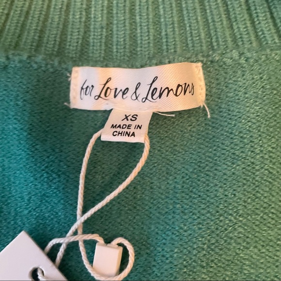 For love and lemons Joan cropped cardigan - Picture 4 of 8